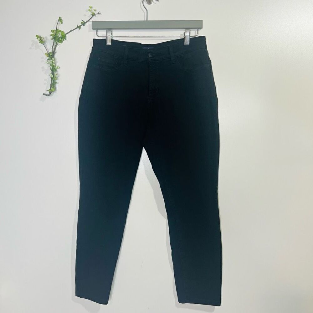 NYDJ Ami Skinny Legging Jeans Black Sz 10